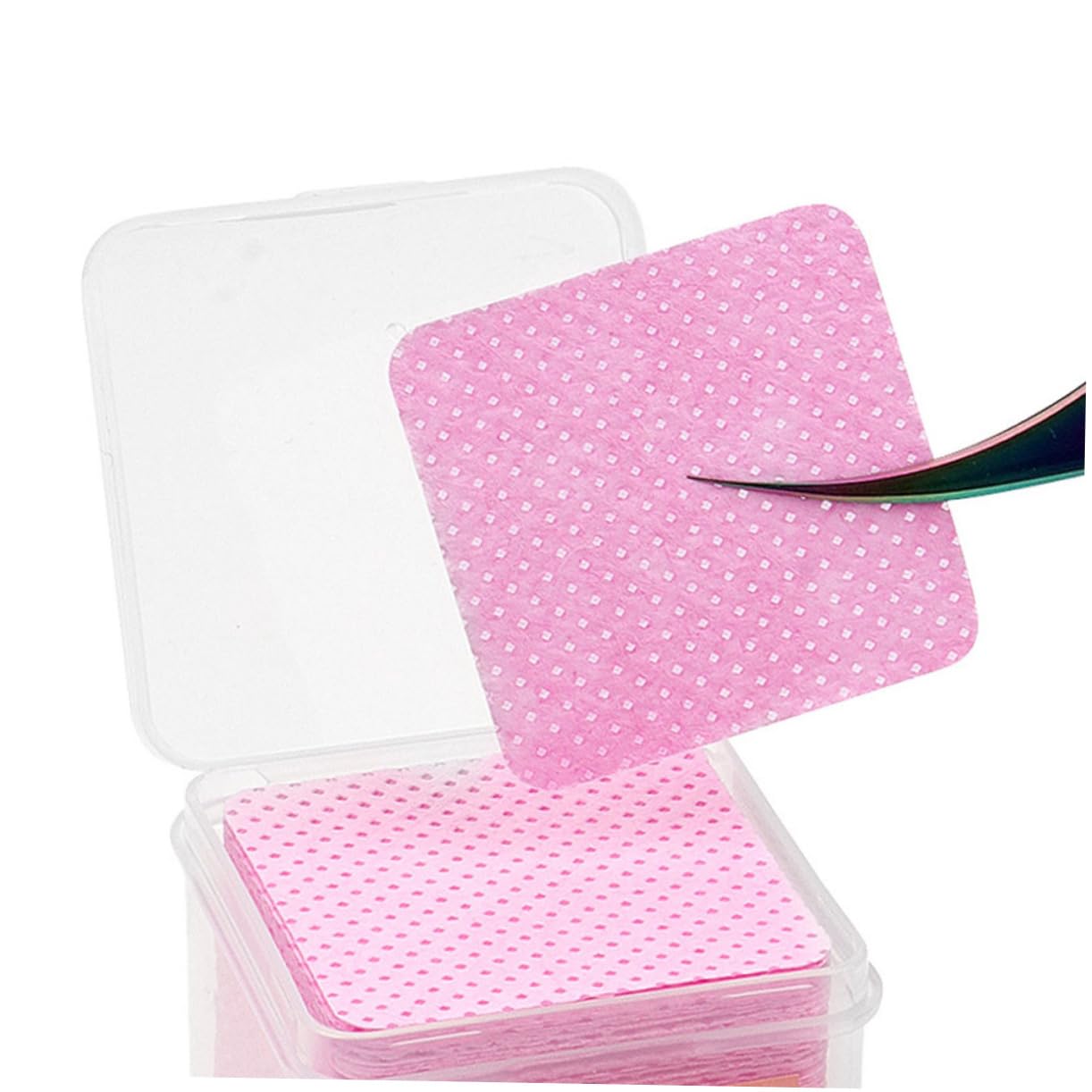 Baluue 400pcs Lint Wipes Adhesive Wipes Lash Glue Removal Tool for Eyelash Tech