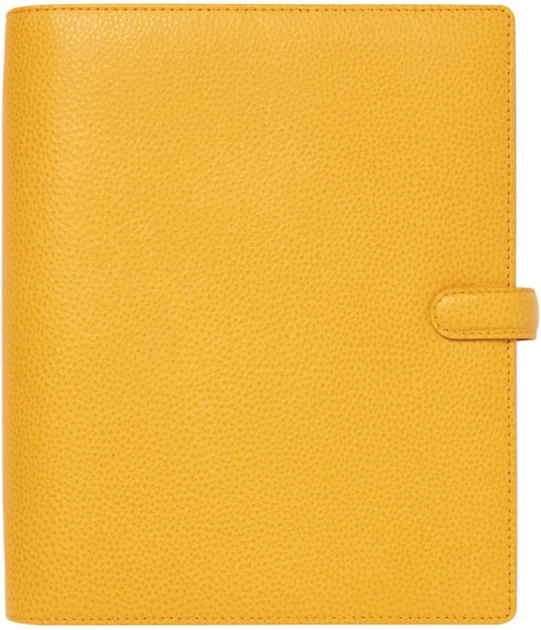 Filofax Finsbury Organizer, Pocket Size, Mustard - Hong Kong
