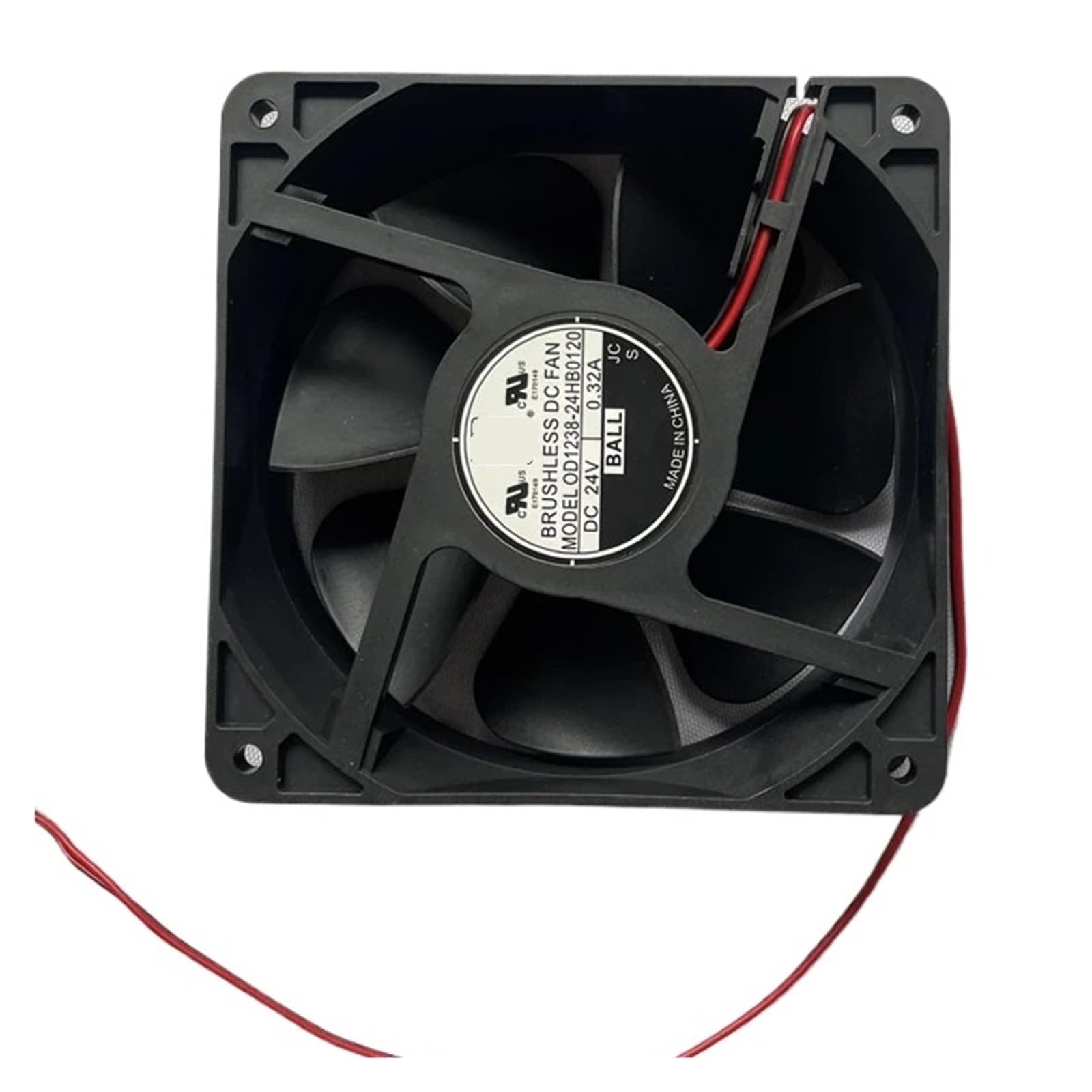 EAHWCXSD 12cm fan Od1238-24hb0120 12038 24V 0.32A axial flow fan