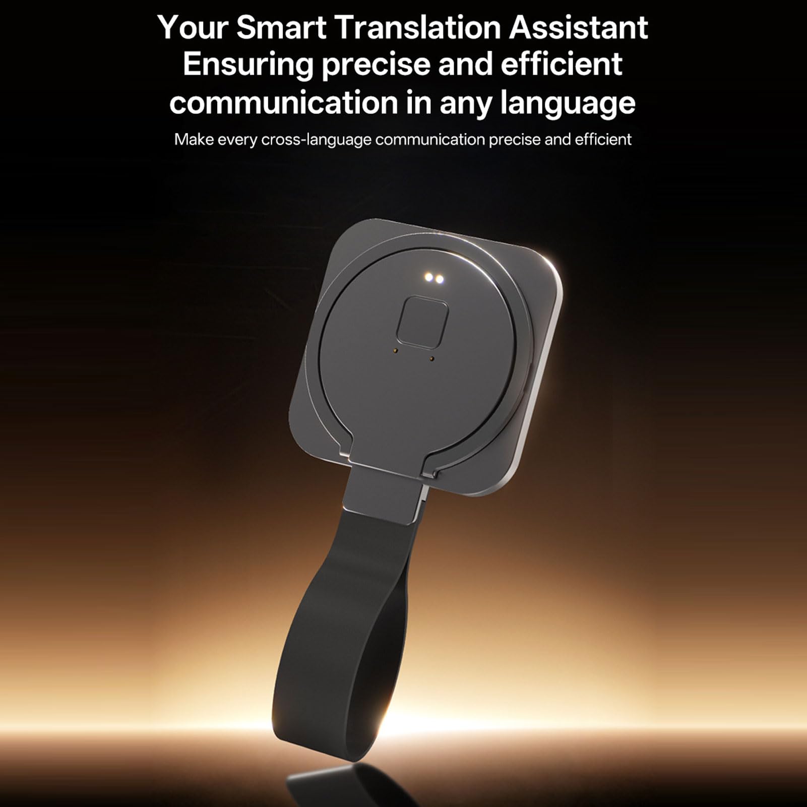 Jectse Traduttore per Supporto Telefonico Dispositivo Leggero con Clamp/Holder Magnetica Multilingue per un Comodo Viaggio di Studio per Professionisti Impegnati