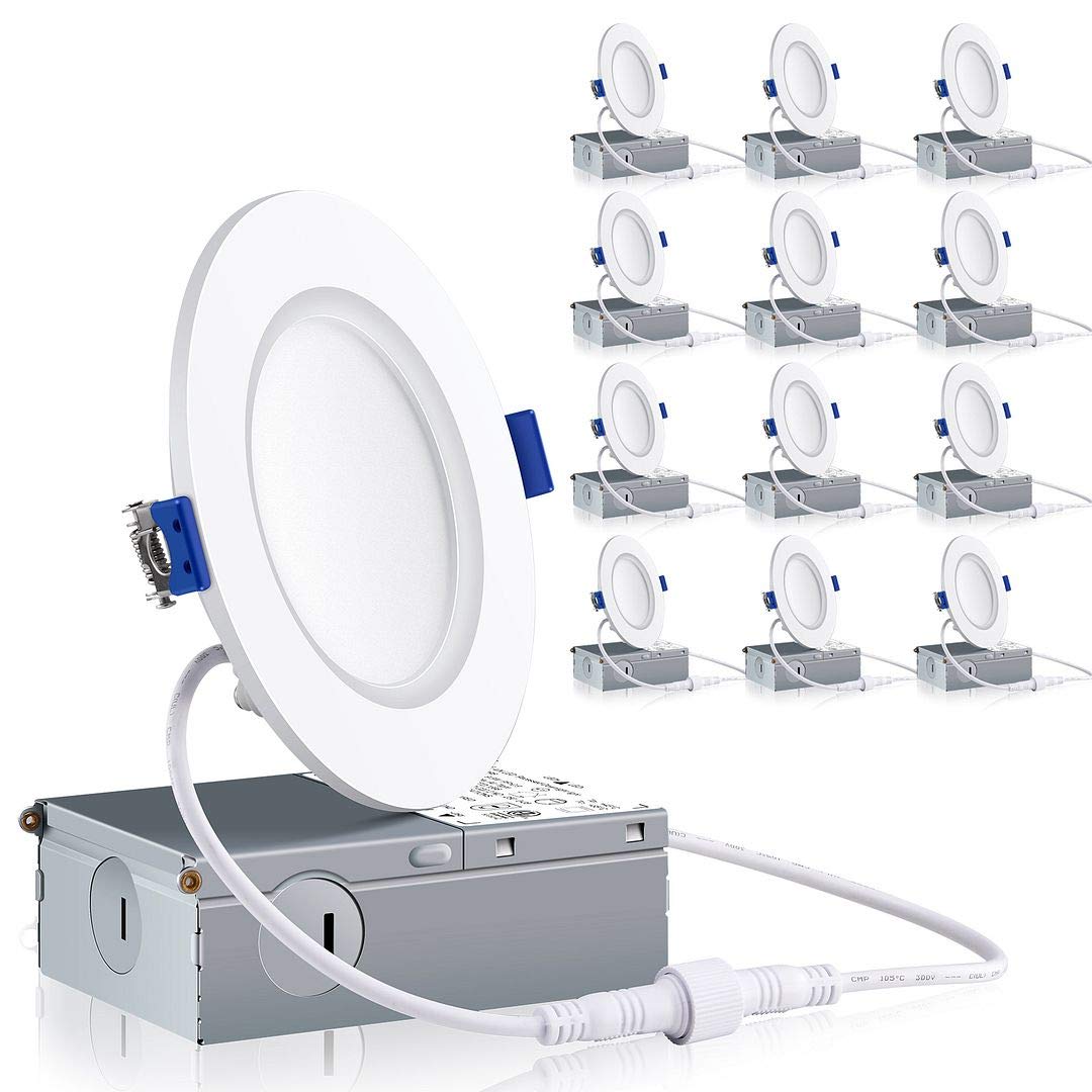 Buy KW 9.5W 4 inch UltraThin LED Recessed Ceiling Light with Junction