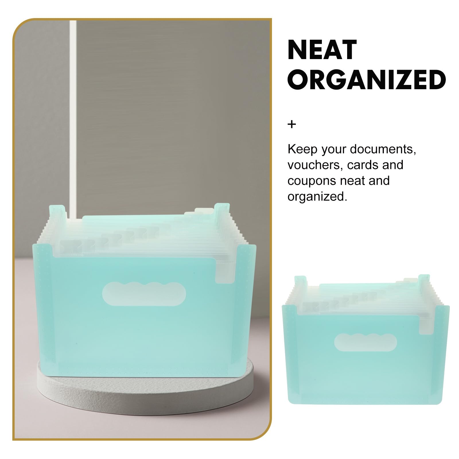 Operitacx Expanding File Folders, 13 Pockets Accordion File Organiser ...