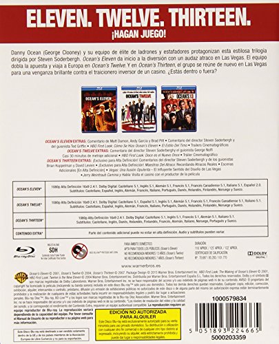 Oceans - Trilogia Edicion 3 Discos Steelbook Blu-Ray [Blu-ray]