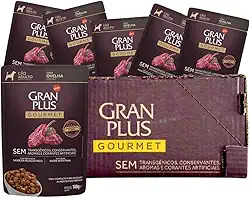 Granplus Ração Úmida Granplus Gourmet Cães Adultos Ovelha 100G - Pack Com 18 Unidades