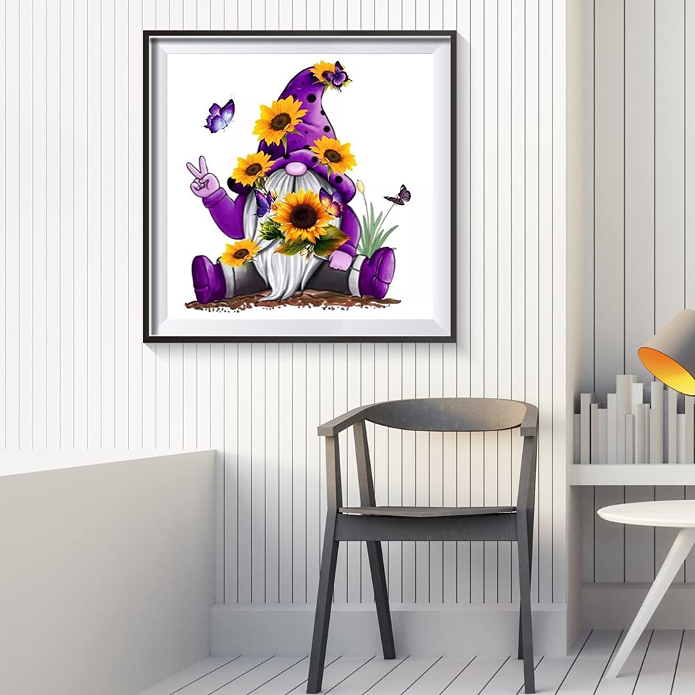 Figured'Art Peinture Par Numéro Adulte Lion Flamboyant - Activité Manuelle Kit De Loisir Créatif DIY Numéro D'Art Complet - 40x50cm Sans Châssis En Bois