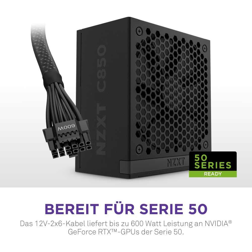 Amazon | NZXT C850 ゴールド ATX 3.1 - 完全モジュラーで静かなPC