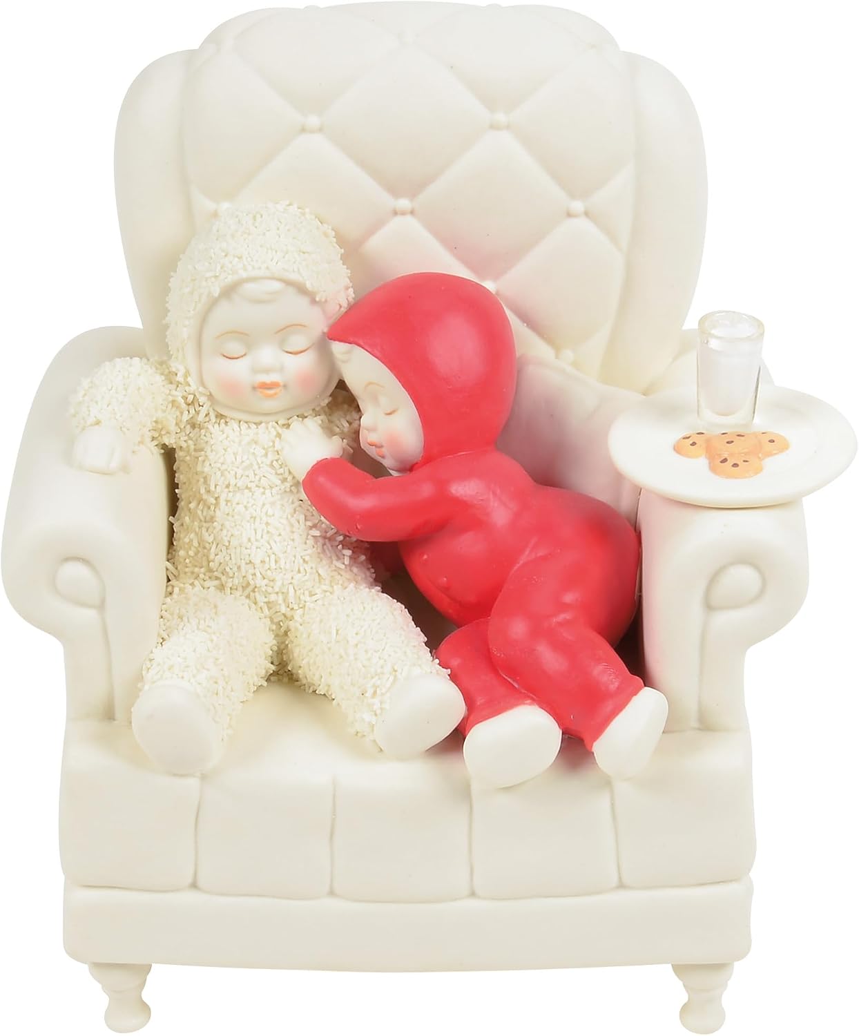 Department 56 Snowbabies Christmas Jubilee Waiting for Santa Figurine, 5.12 Inch, Multicolor