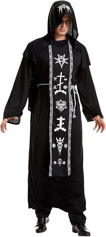 Amazon.co.jp: [Yindaity] ハロウィン マント 大人 巫女 ウィッチ