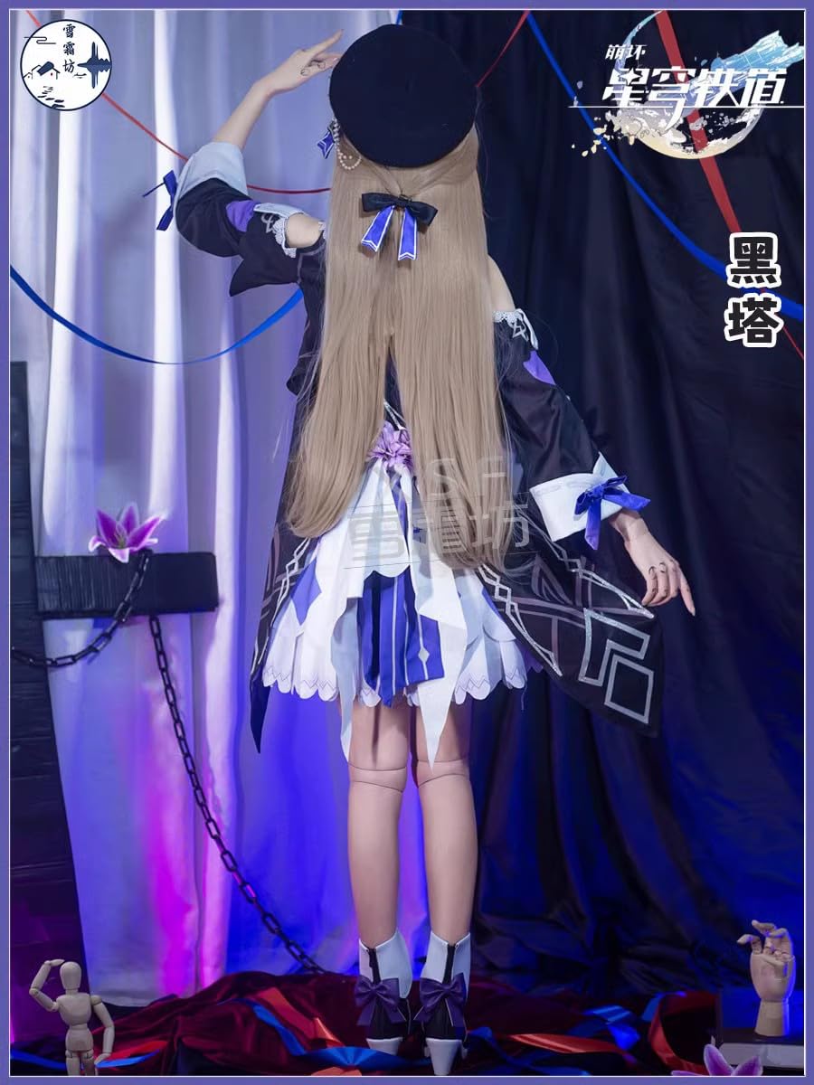崩壊スターレイル ヘルタ コスプレ 衣装 セット済みウィッグ 靴 フルセット 崩壊：スターレイル ヘルタ コスプレ衣装 コスプレ ウィッグ 靴