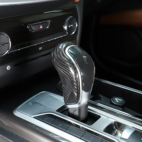 Miniatura 5 de Cubierta de la perilla de la palanca de cambios compatible con Maserti LevanteGhibliPresident 2013-2018 para pomo de palanca de cambios de