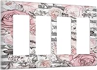 Vista 25 de Puerta de castillo de madera de mediados de siglo, estilo griego, cubierta de interruptor de luz de palanca individual, placa decorativa de pared