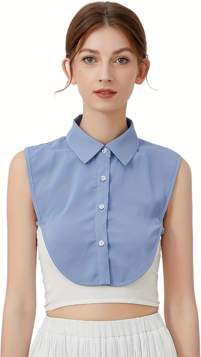 YEKEYI False Collar Detachable Women's Half Shirt Dickey Tops for Women