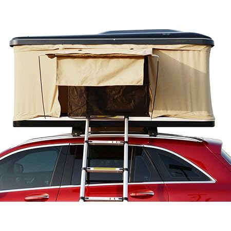 Amazon Co Jp 雑貨の国のアリス ルーフテント 車上テント カールーフテント キャンピング 車上泊 はしご付き 並行輸入品 スポーツ アウトドア