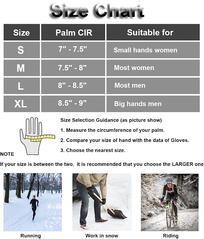 Guantes de invierno SUJAYU para ciclismo talla Medium miniatura 7