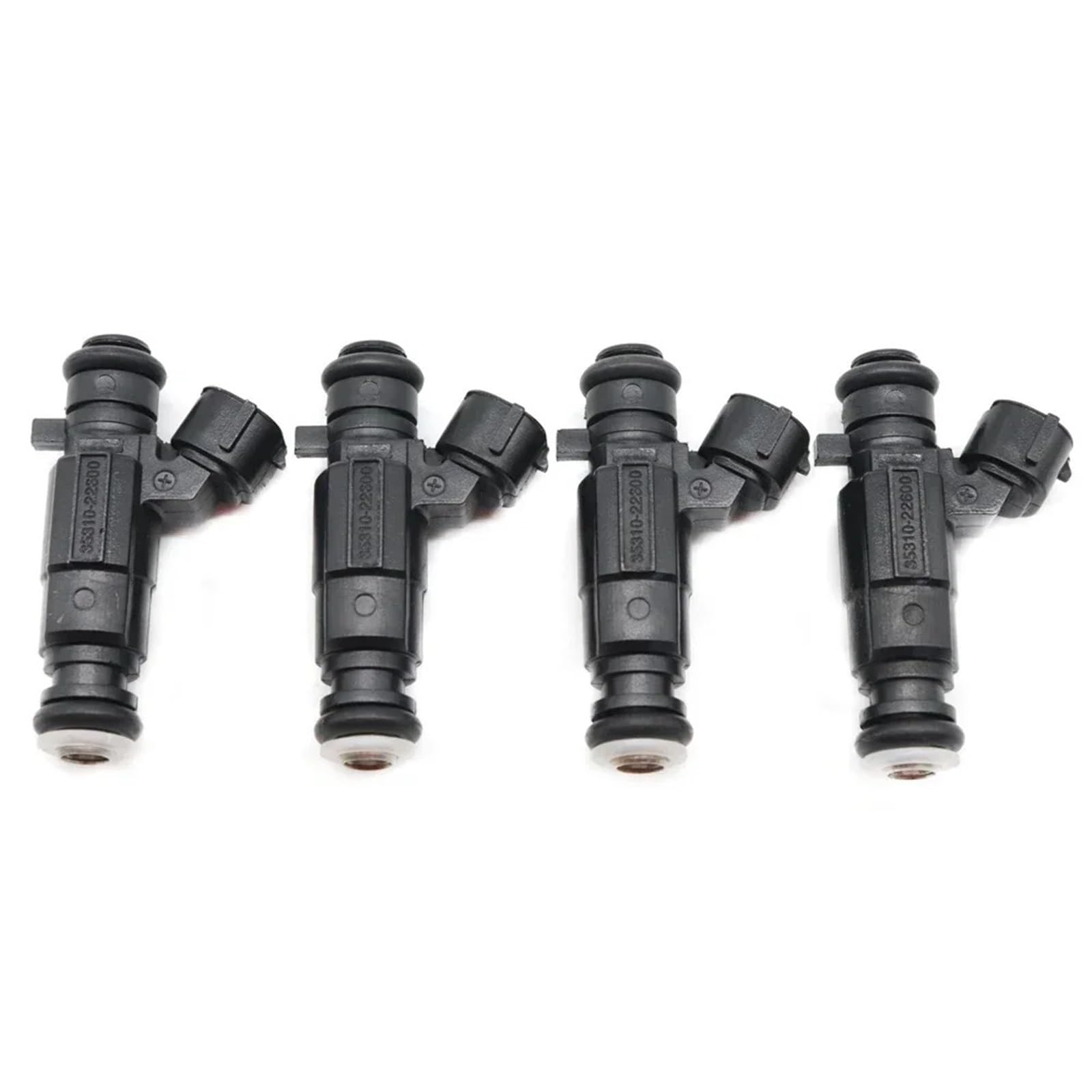 Fuel Injector Nozzle Fit for Hyundai Accent 1.5L 1.6L I4 2000-2005 3531022600 4PCS 35310-22600 Car Fuel Injector Nozzle Fuel Injector