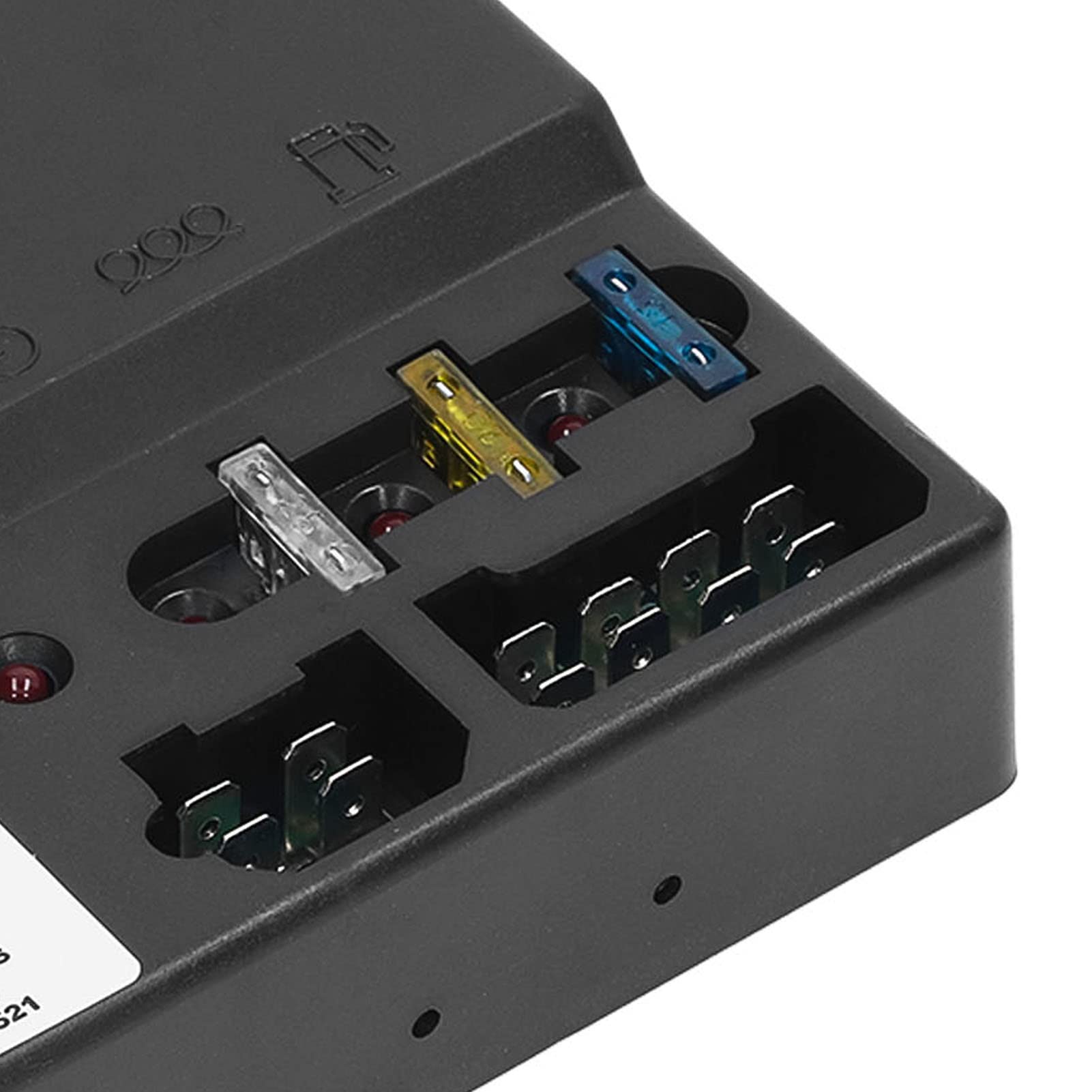 FTVOGUE Modulo Interfaccia Motore, Modulo Motore ABS 12VDC, Design Sigillato, Parte di Ricambio per Generatore di Avviamento per Uso di Manutenzione e Riparazione dell'attrezzatura