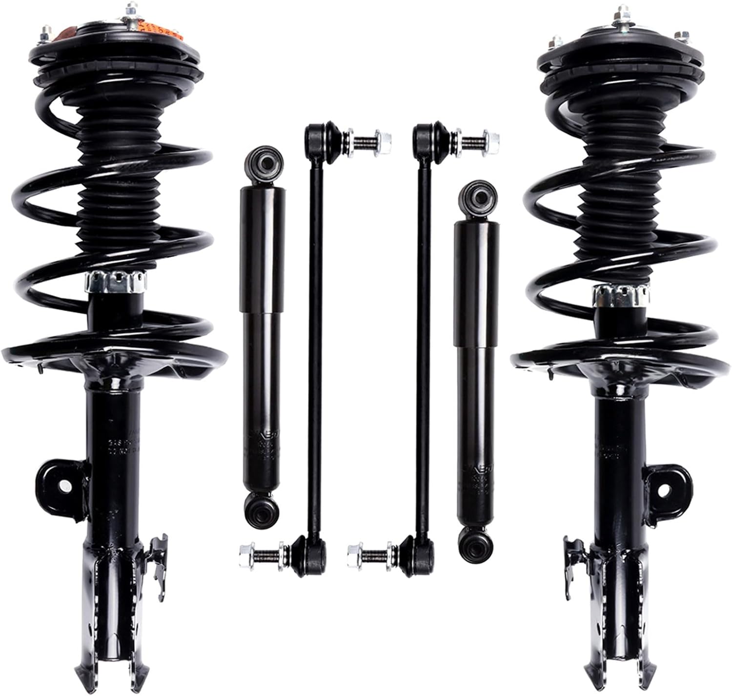 Front Rear Struts and Shocks Complete Assembly with Suspension Kit Fit for 2009-2012 for Toyota RAV4 Base Sport Utility 4-Door Replace 172275 172276