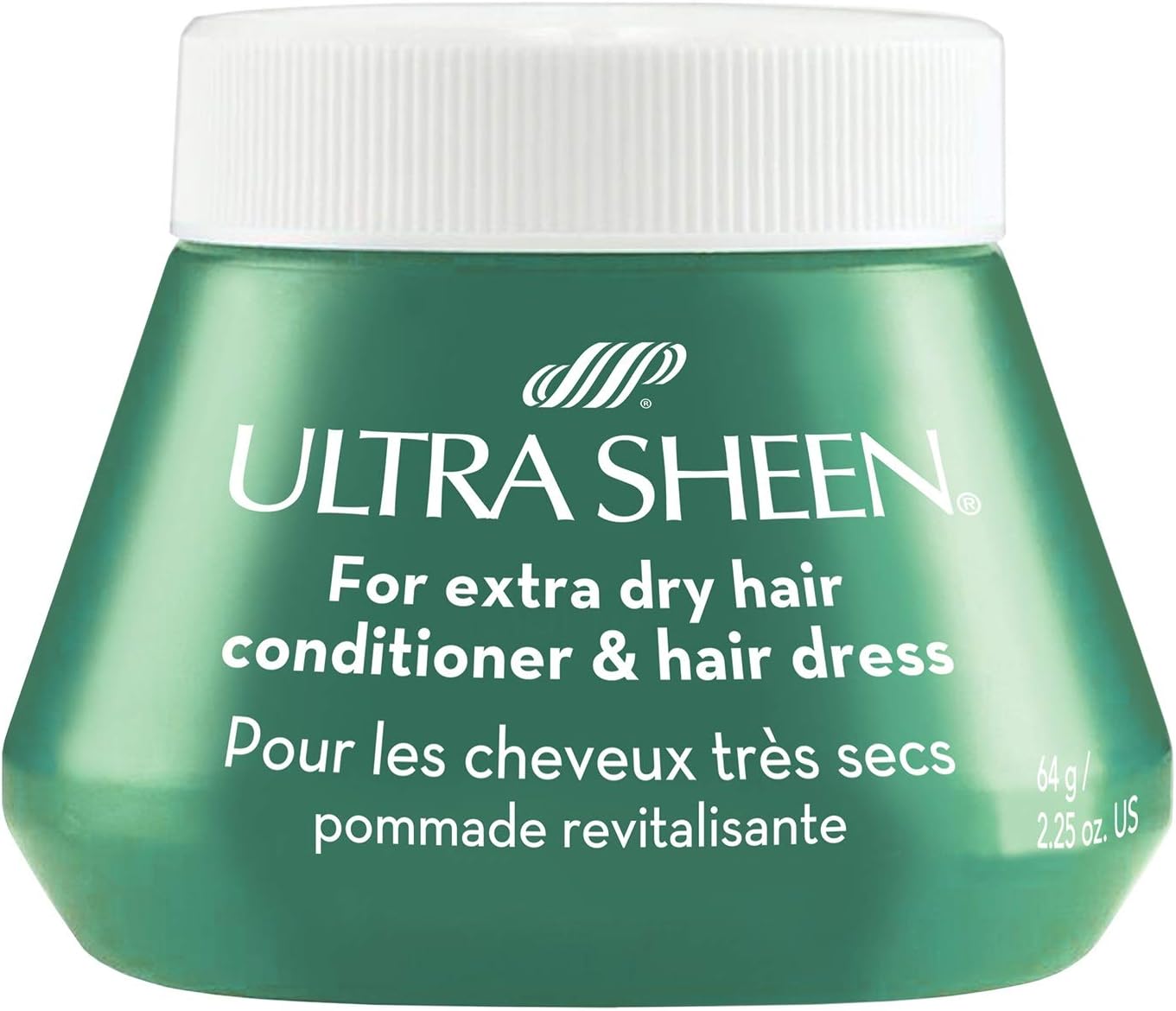 Ultra Sheen Conditioner & Hair Dress, For Extra Dry Hair 2.25 oz (Pack of 4)