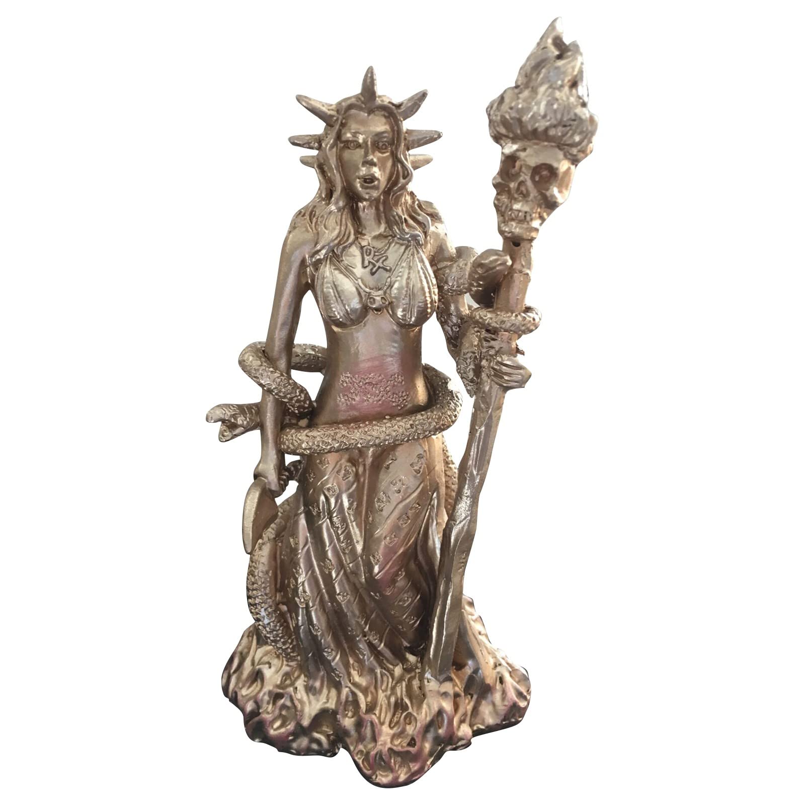 Buy Greek Goddess Statue White Sorceress Witchcraft Hecate Figurine