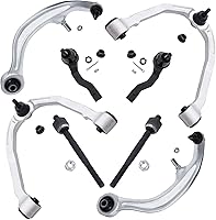 Vista 1068 de Detroit Axle - Kit de suspensión frontal de 8 piezas para Dodge Journey 2009-2015, 2 brazos de control inferiores, 2 rótulas, 2 varillas