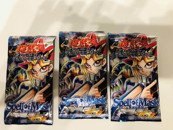 Amazon.co.jp: 遊 戯 王OCG spell of mask 画面の呪縛 3パック : おもちゃ