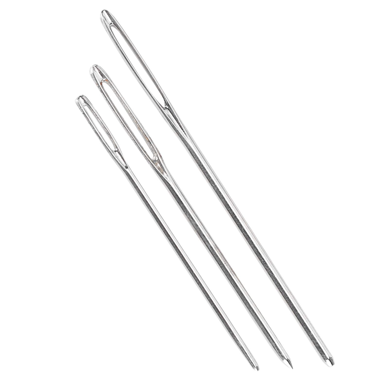 Juego de agujas de tejer circulares, 14 piezas de pasadores de bucle de 2,25 mm a 10 mm, varios tamaños, opciones de gancho de ganchillo, juego de herramientas para tejer a mano