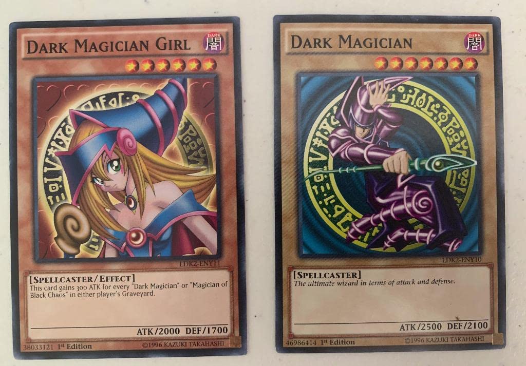 Amazon.co.jp: 遊戯王!! ダークマジシャンとダークマジシャンガール