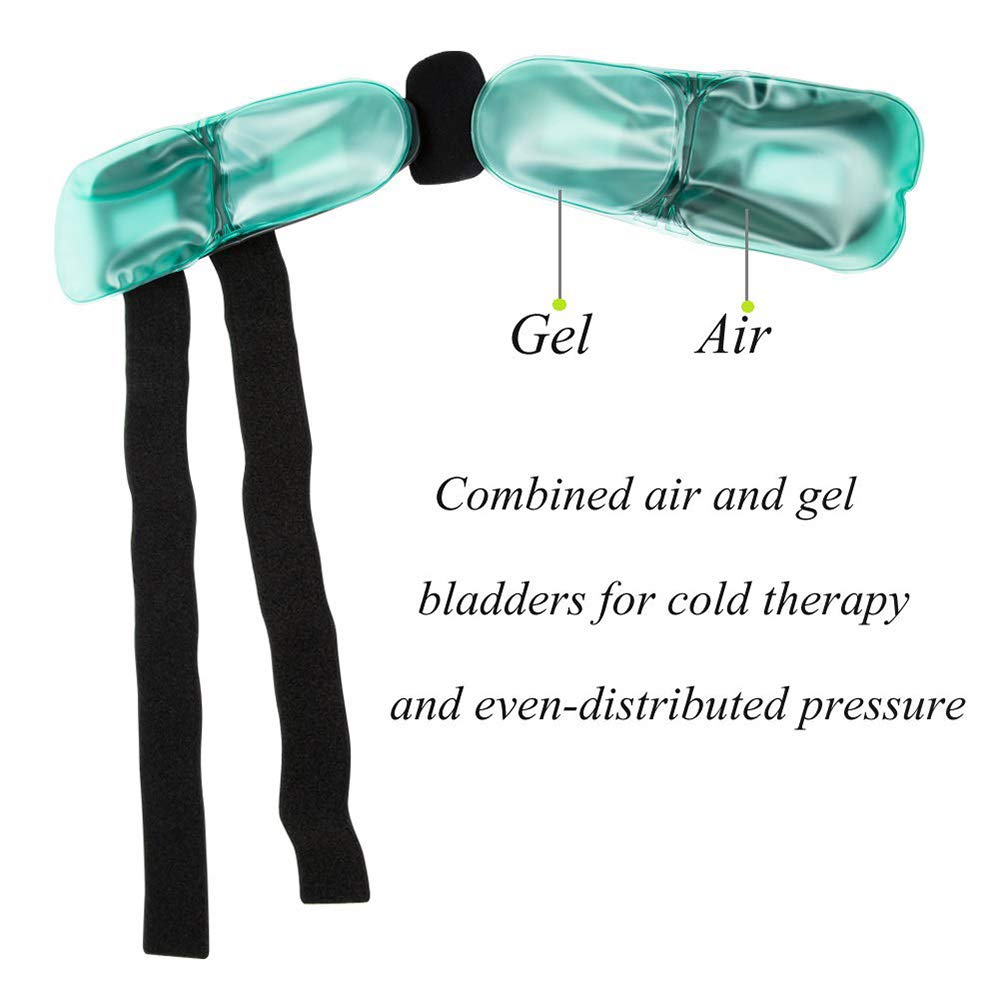 Soporte para la Periostitis Tibial, Tobillera Air Gel con Estribo, Soporte estabilizador de Tobillo, férula Ajustable Que Reduce la hinchazón e inflamación para aliviar la tensió