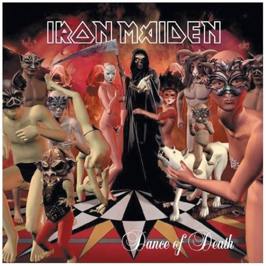 Iron Maiden Dance of Death サイン入り Iron Maiden – Dance Of Death – 2 x Vinyl (LP, Album + 2 more