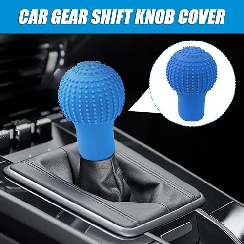 Miniatura 58 de Funda para pomo de palanca de cambios de automóvil, accesorios de protección para automóvil, protector de palanca de cambios de automóvil, funda