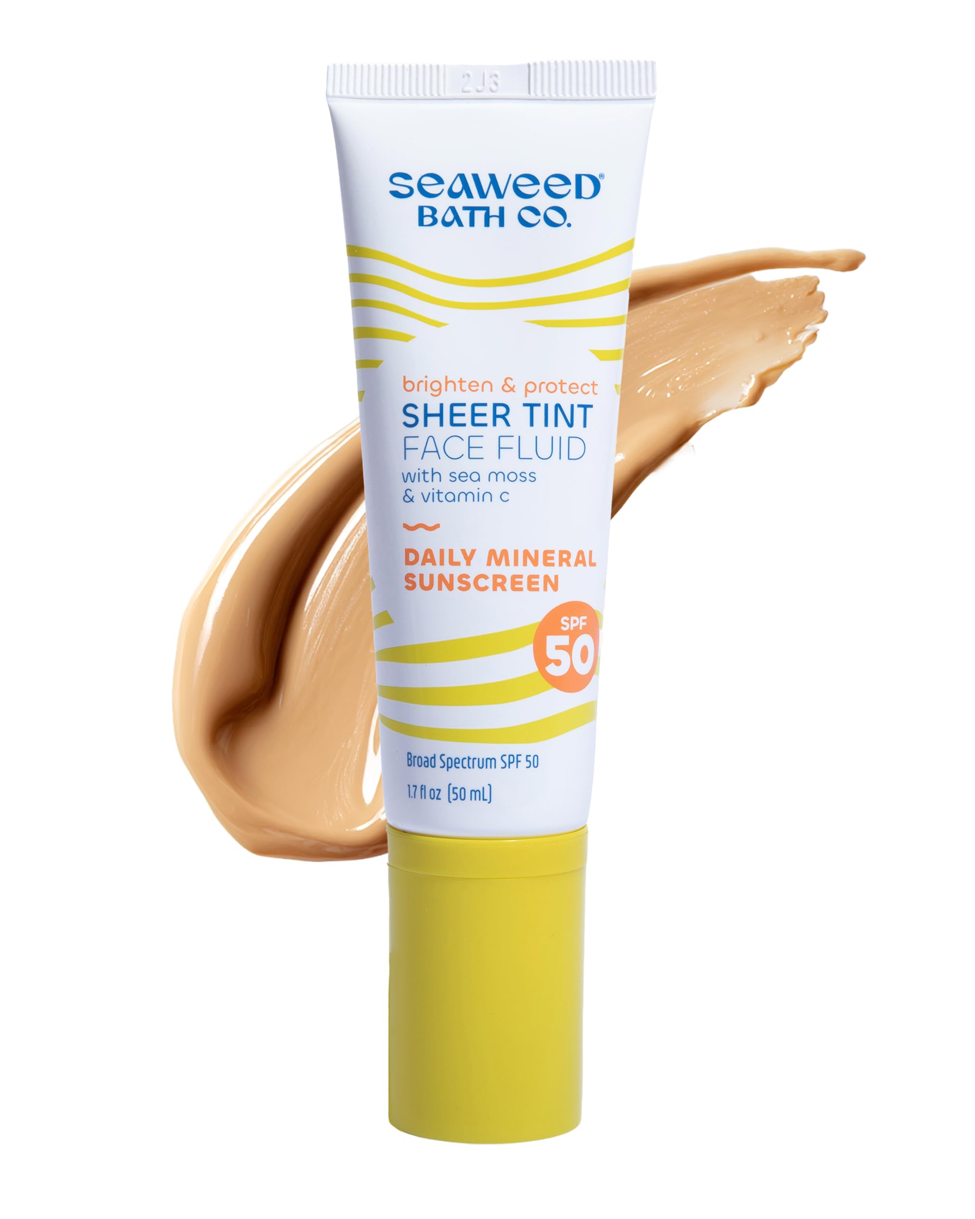 Amazon.com: Seaweed Bath Co Tinted Face Sunscreen SPF 50 - Mineral