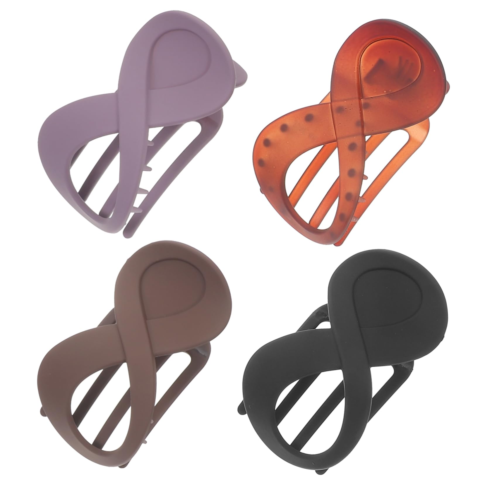 Baluue 20stücke Teiliges Förmige Haarklammern Für Damen Rutschfeste Französische Haarspangen Braun Und Schwarz Für Dickes Und Haar Stilvolle Haaraccessoires Für Alltag