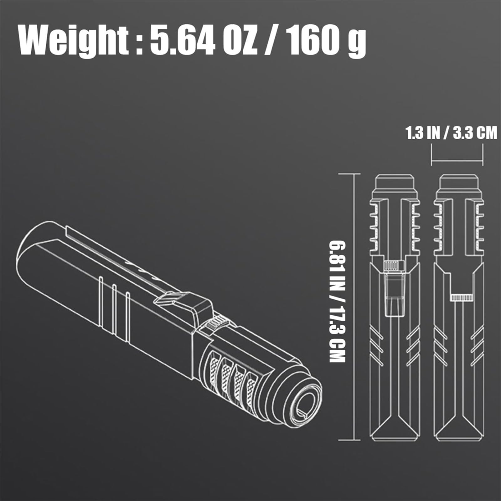 Briquet Torche Butane Rechargeable 1800℃ Jet Flamme Coupe-Vent Réglable Cuisine Extérieur Idéal pour Camping Barbecue