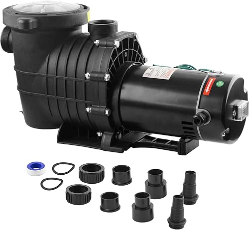 2.0 caballos de fuerza 115V230V potente motor de cobre autorecortable de doble voltaje ensobre el suelo bomba de piscina entrada ahorro de energía