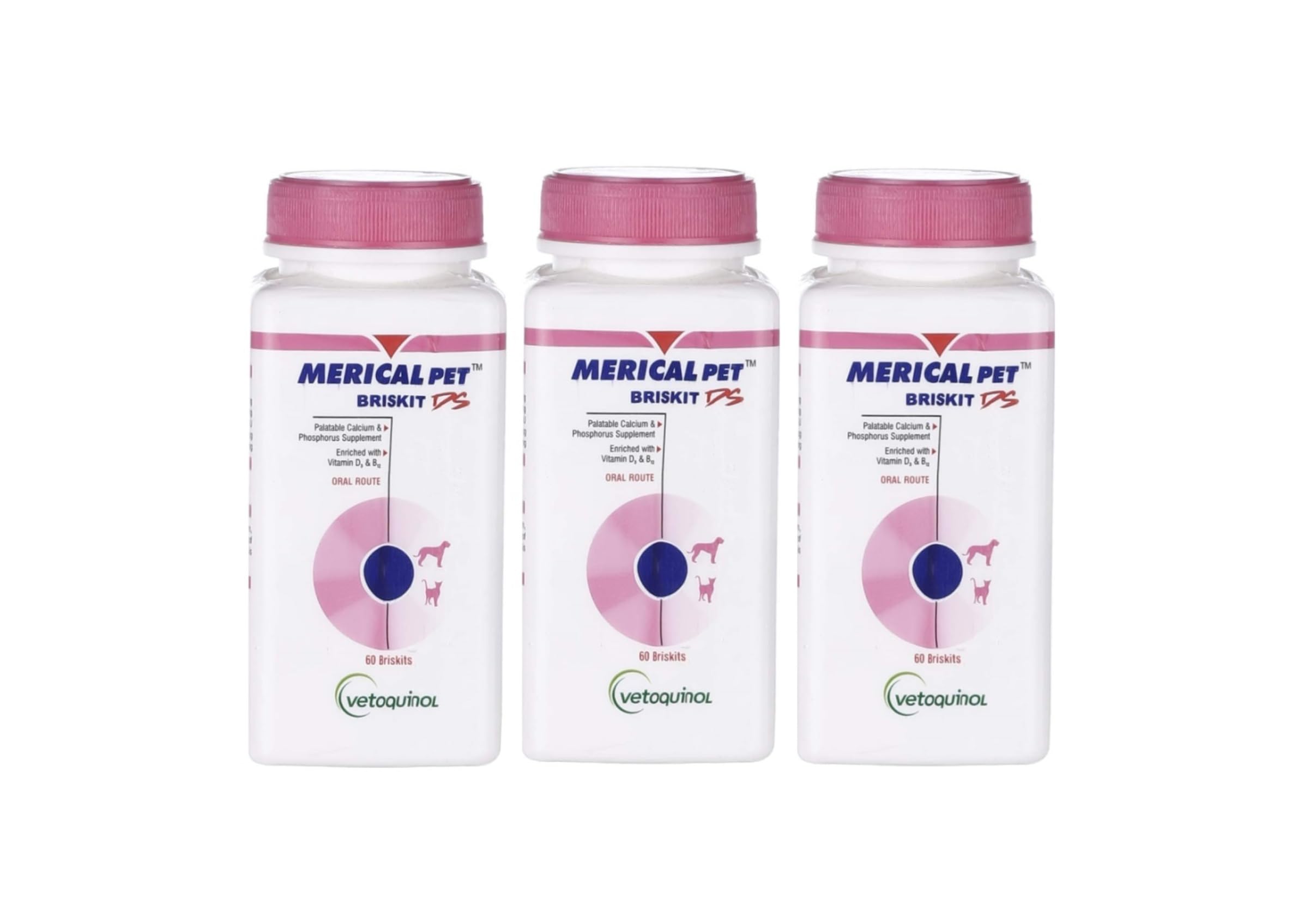 See full amazon price history chart for BULLYPET MERICAL PET BRISKIT DS Calcium and Phosphorus Supplement for Dogs and Cats - 60 Tablets by Jolly and Cutie Pets (Pack of 3) BULLYPET MERICAL PET BRISKIT DS Calcium and Phosphorus Supplement for Dogs and Cats - 60 Tablets by Jolly and Cutie Pets (Pack of 3) (B0CT58RG13) Amazon Price History, Amazon Price Tracker