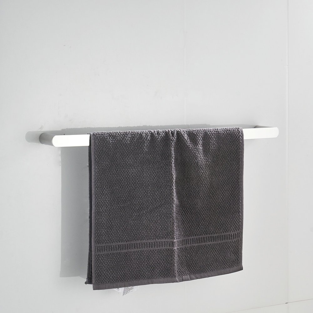 Barra de Toalla para Baño Cromo Pulido, Sus Acero Inoxidable, 60cm