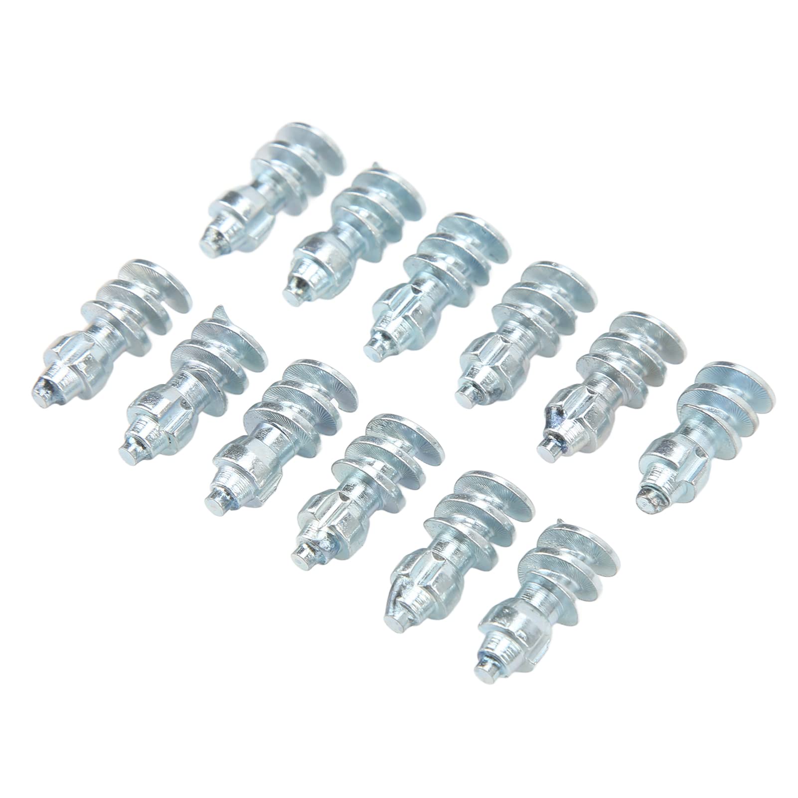 50 unidades de tacos para neumáticos, clavos antideslizantes de acero de tungsteno para neumáticos de nieve, tacos de 21 mm con base de aluminio para camiones, carretillas