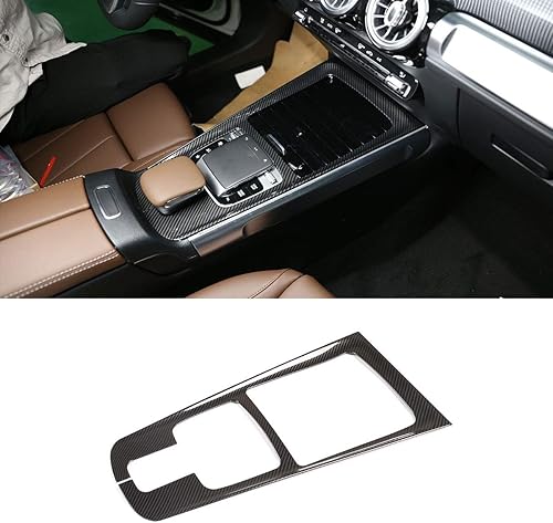 YIWANG Cubierta de panel de palanca de cambios de automóvil, cubierta de panel de palanca de cambios de consola para Mercedes Benz Clase B W247 2019