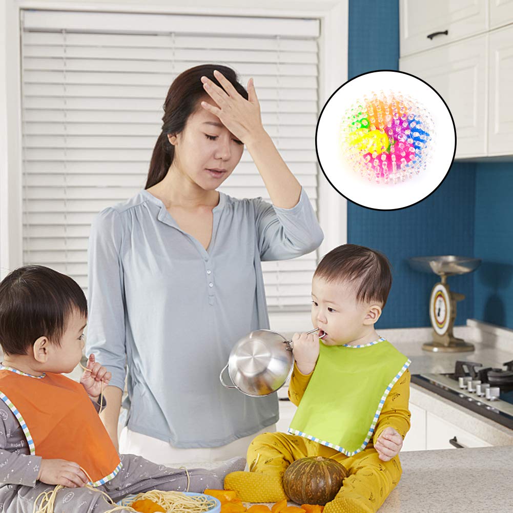 OleOletOy Stressball-Set – 4 Bunte Slow-Rise Knet Produktbild-Vorschau 14