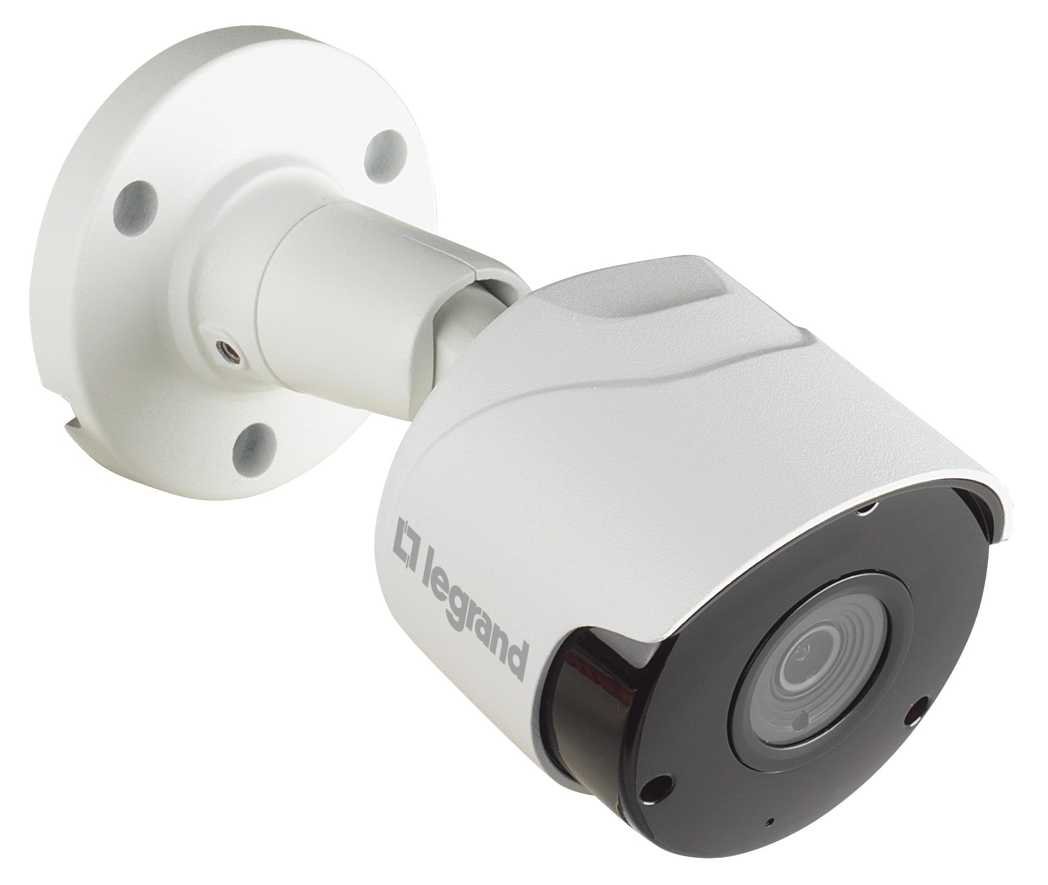 LEGRAND, Außenkamera, Day & Night Farbkamera, Erweiterung für Sprechanlagen-Sets, 80° Blickwinkel, Wetterfest (IP66), Sicherheitskamera, LED, Nachtsicht, Innen & Außen, inkl. Netzgerät & Kabel, 369401