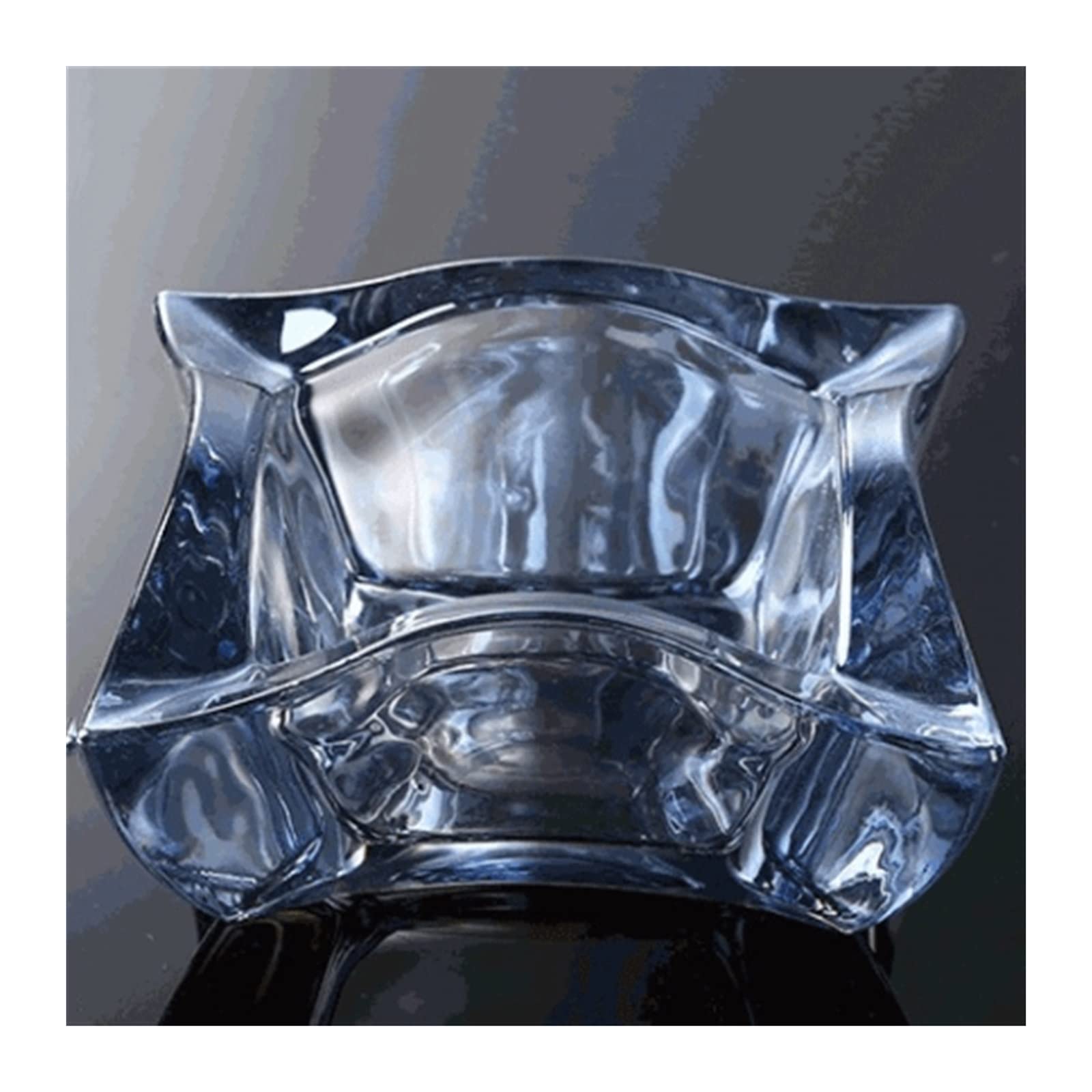 Gthtuhfd 2 Ash Tray Prism Glass Ashtray Living Room Bedroom Hotel Ashtray Transparent Ashtray Prism Transparent Glass Ashtray Ashtray For Outside Patio,