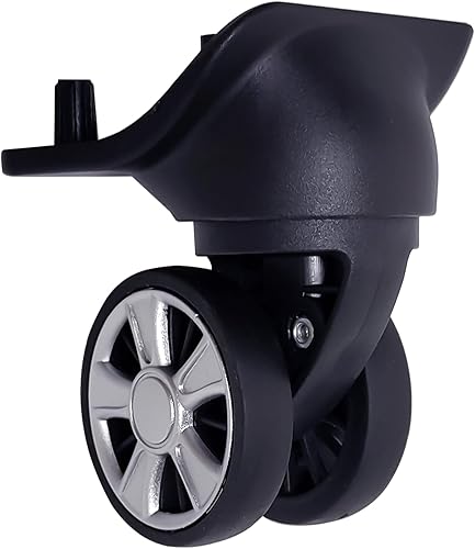 Miniatura 4 de Replacement Luggage Wheels Repair Suitcase Bag Parts Spinner Wheels Casters Black A Pair 2 pcs