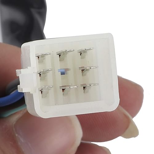 Miniatura 6 de Interruptor de manillar de motocicleta, 1 par de interruptor de manillar de motocicleta, botón de control para bocina de faros delanteros, para