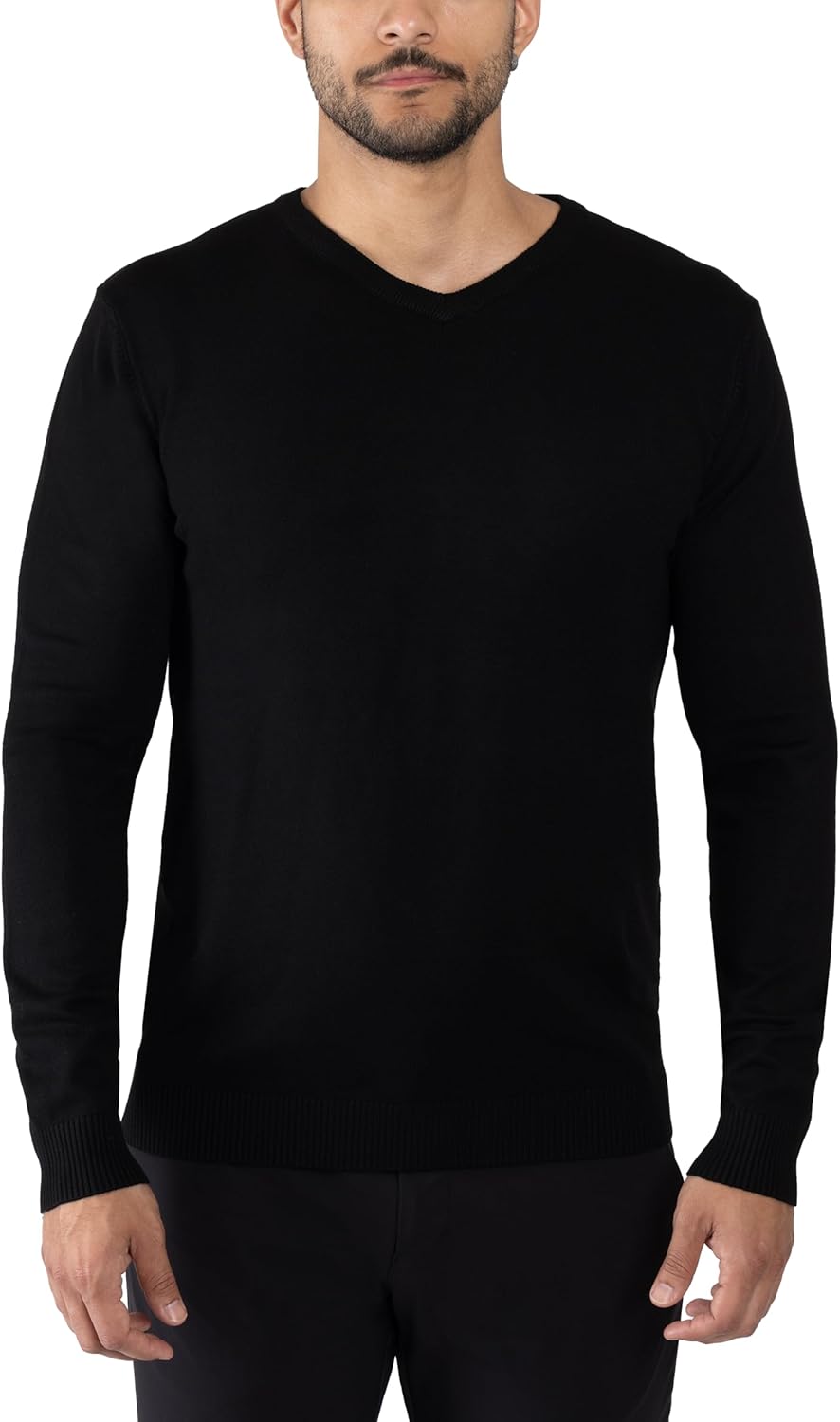 X RAY Mens V Neck Sweater, Basic Slim Fit Pullover, V-Neck Dress Sweater for Men Fall Winter (Available in Big & Tall)