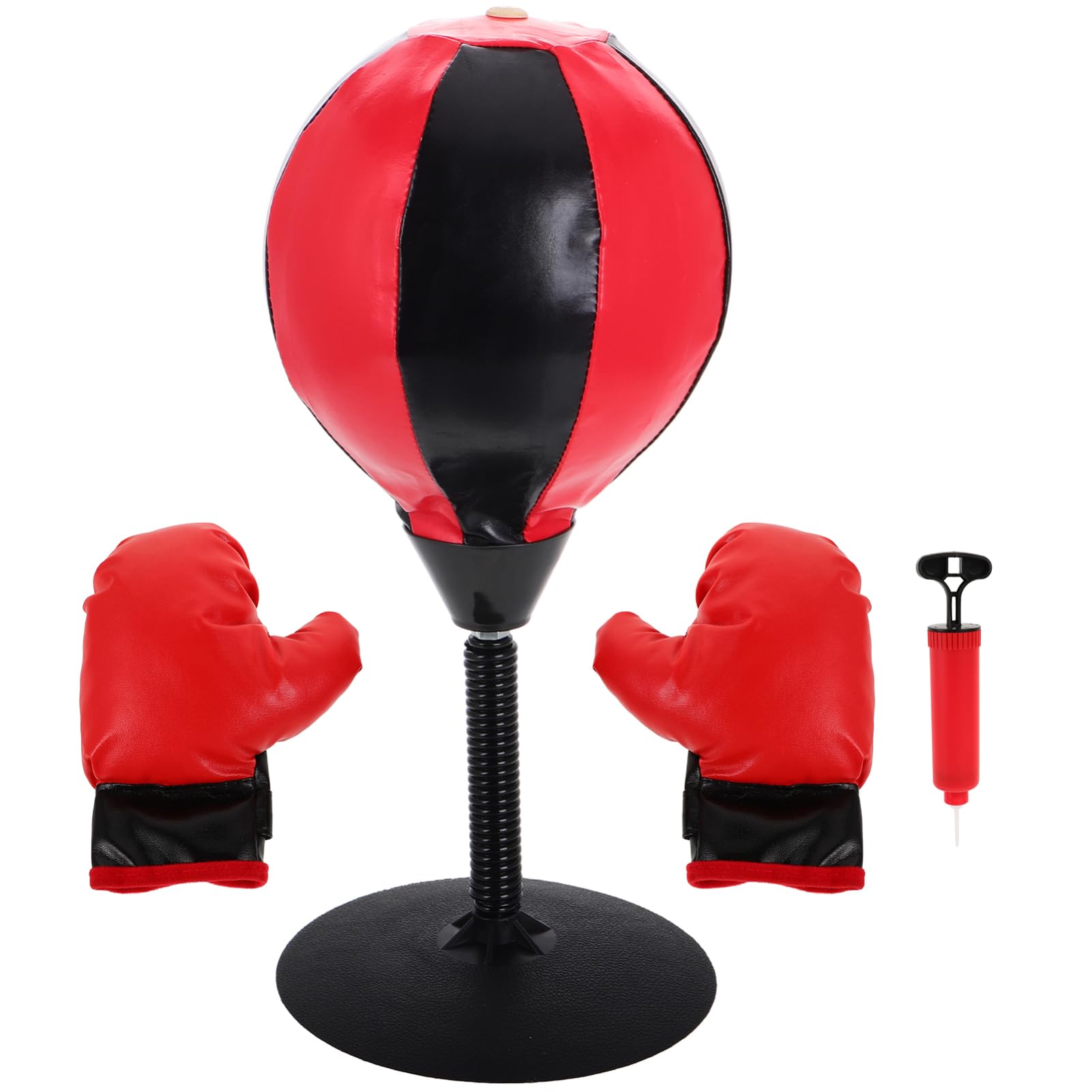 VANZACK Boxing Speed Ball for Boys and Girls Inflatable Set Sturdy Pu Material Compact Home Gym Martial Arts Training