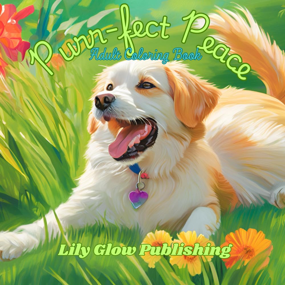 Purr-fect Peace: Adult Coloring Book