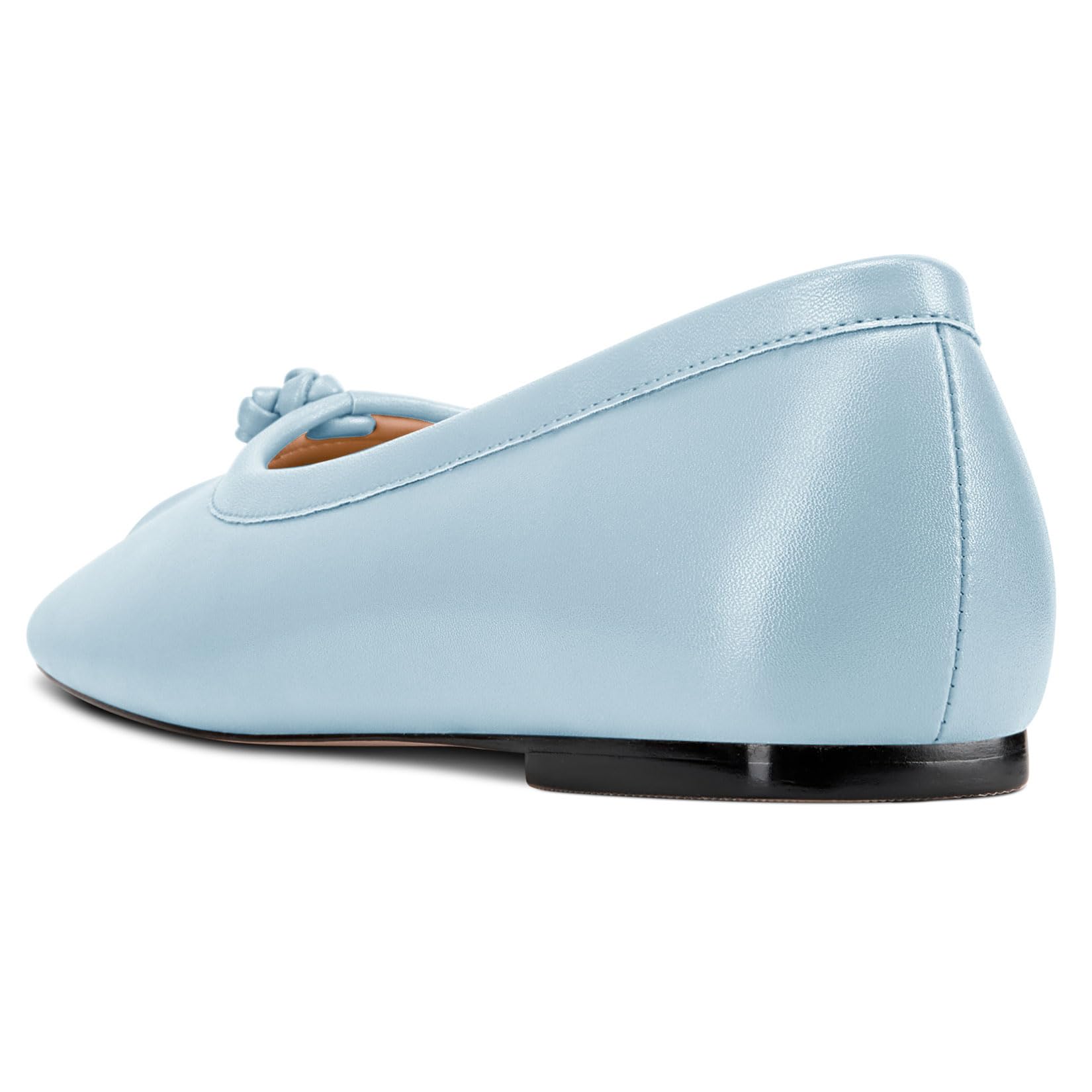 Aachcol Damen Eckige Zehenkappe Ballerinas Slip-on Klassisch Büroschuhe Flache Schuhe Dress Schuhe