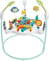 Fisher-Price Brinquedo e cadeira de Bebê Pula-Pula Selva