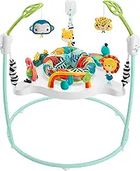 Fisher-Price Brinquedo e cadeira de Bebê Pula-Pula Selva
