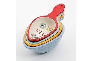 Pioneer Woman Willow Ceramic Measuring Scoop Set